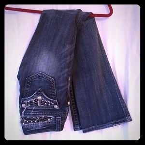 Boot cut Miss me jeans